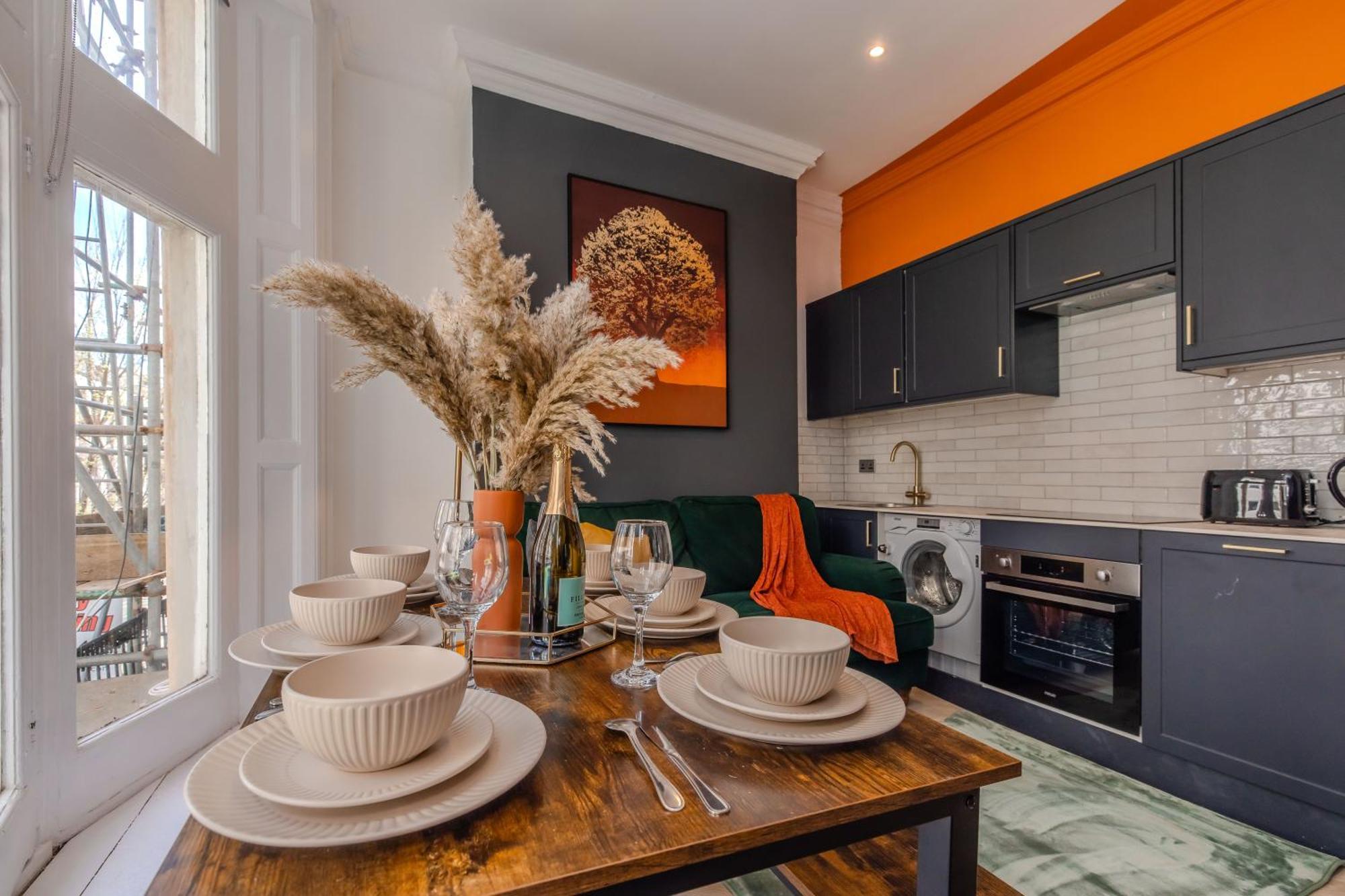 2 Bedroom Flat Next To Brighton Station & Beach I Sleep 8 Guests Extérieur photo